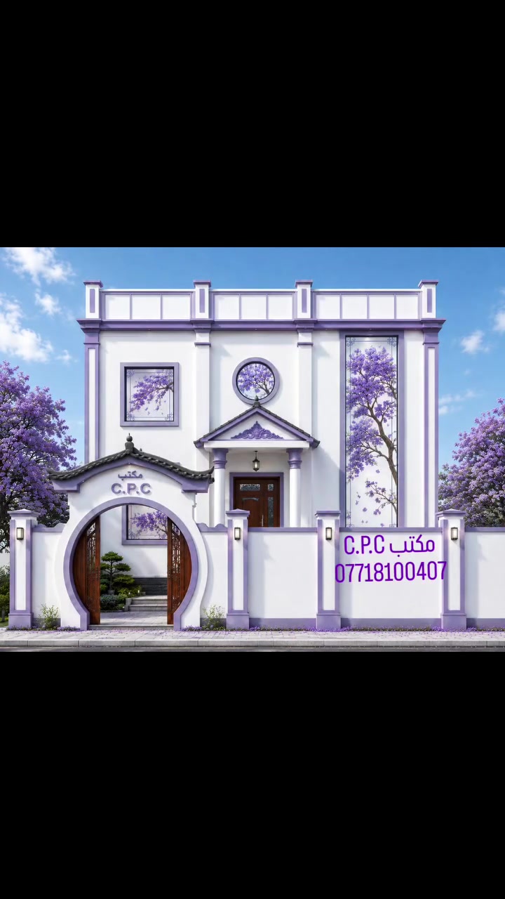 للباحثين عن التميز🌟🌟🌟
هذا التصميم اكثر من رائع💫
لاصاحب الذوق الرفيع والراقي
نرجو ان ينال اعجابكم
بعيدا عن التصاميم الدارجه والممله

مكتب C.P.C للاستشارات والاعمال والخدمات الهندسيه
🪻🪻يبدع ليرضي اذواقكم🪻🪻
***********
#العراق🇮🇶 #البصره #basra #اكسبلور_فولو #الشعب_الصيني_ماله_حل😂😂

