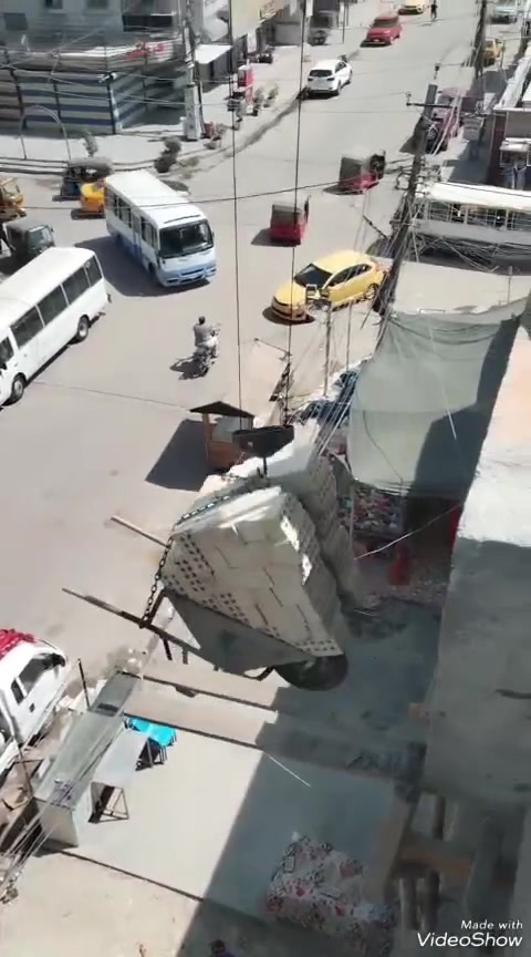 ونش • تصعيد مواد • بغداد