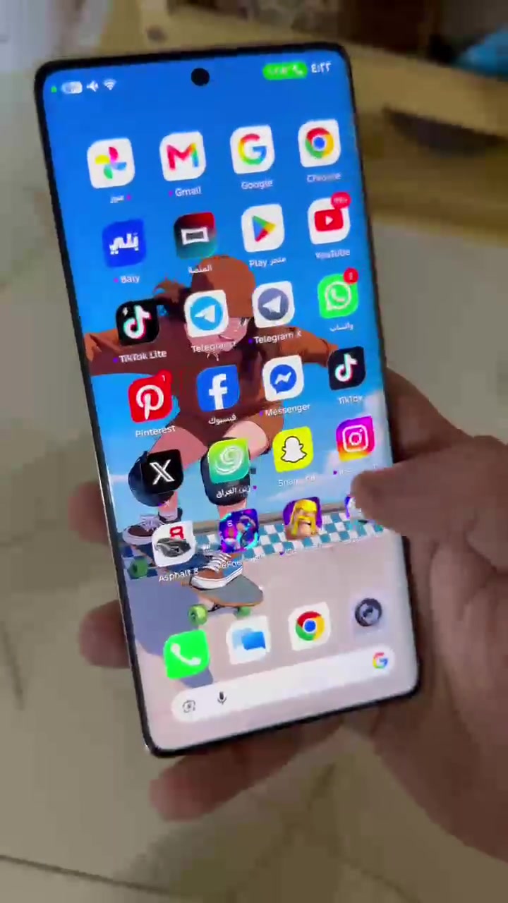 السلام عليكم تلفون Infinix NOTE 40 Pro جهاز نضيف مامفتوح خلاص ولا مبدل بي اي شي مكفول نظافته 100/100 بل العاب سلاسل فول لفول كاميرات فول السعر 240 واتساب *********** مكاني بغداد الدورة أبو دشير ماعندي توصيل
