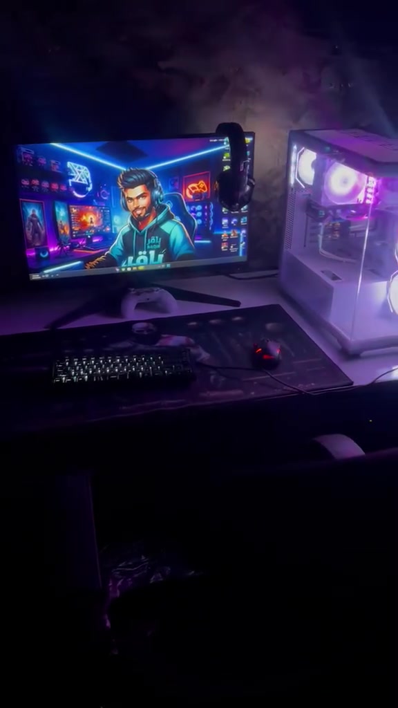 تجميعة كاملة • RTX 5060ti ١٦GB • شاشة 2K ٢١٠فريم