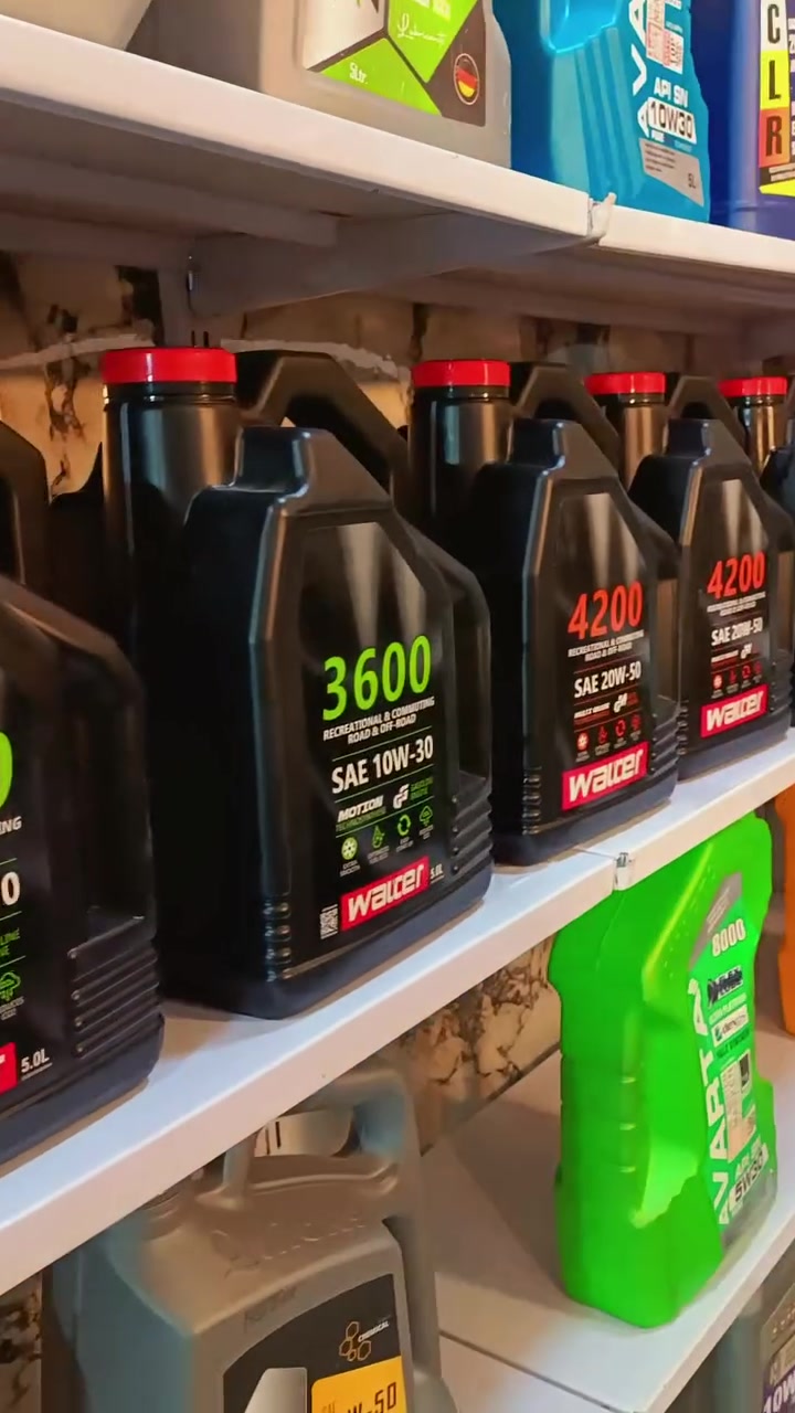 🛢️🔥 وصلت زيوت WALTER الألمانية 🇩🇪 🔥🛢️
🚘 اختار اللزوجة المناسبة لمحرك سيارتك:
🔹 WALTER 3200 — SAE 5W-20
🔹 WALTER 3400 — SAE 5W-30
🔹 WALTER 3600 — SAE 10W-30
🔹 WALTER 3800 — SAE 10W-40
🔹 WALTER 4200 — SAE 20W-50
✨ جودة وتقنية متطورة لحماية المحرك
⛽ تساعد على المحافظة على كفاءة المحرك
🛠️ خيارات متعددة لمختلف أنواع المحركات
📍 متوفر لدينا الآن
🔥 WALTER — اختار الزيت المناسب، وخلي محركك بأفضل حال.
📞 للاستفسار والطلب: ***********
🖤 زيت أصلي… خدمة مضمونة… وثقة تستاهلها سيارتك.
