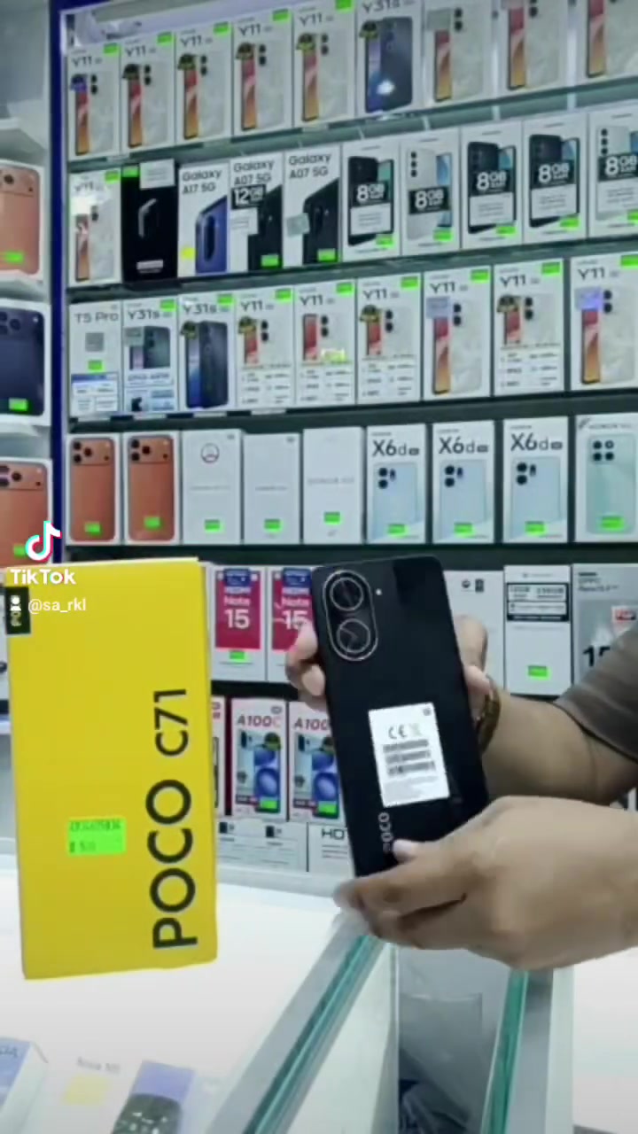 📢🔥 اقتصادي... عملي... وأداء يفوق التوقعات! 🔥📢
✨ وصل حديثًا هاتف
 #POCO C71 ✨
📱 ذاكرة 128GB | RAM 4GB
إذا تريد موبايل بسعر اقتصادي ويقدم أداء ممتاز للاستخدام اليومي، فـ POCO C71 هو الخيار اللي يستحقه! 💯
✅ شاشة كبيرة 6.88 إنج بمعدل تحديث 120Hz لسلاسة رائعة بالتصفح، الألعاب، ومشاهدة الفيديوهات. 🎮📺
⚡ معالج Unisoc T7250 يوفر سرعة واستجابة ممتازة لكل استخداماتك اليومية.
📸 كاميرا 32MP تلتقط صورًا واضحة وتفاصيل جميلة حتى بالإضاءة الضعيفة.
🔋 بطارية عملاقة 5200mAh تدوم من الصبح لليل بكل راحة، مع استهلاك ذكي للطاقة.
🔐 بصمة جانبية سريعة لفتح الجهاز، مع مقاومة لرذاذ الماء IP52 لراحة واطمئنان أكثر.
🤖 يعمل بأحدث نظام Android 15 مع 4 سنوات من التحديثات الأمنية لضمان أفضل حماية واستقرار.
💥 مواصفات قوية...
 سعر اقتصادي... وجودة من POCO!
لا تضيع الفرصة، الكمية محدودة. سارع بالحجز قبل نفادها! 🚀
#POCO #POCOC71 #موبايلات #هواتف_ذكية #عروض_العراق   
🔻🔻🔻🔻🔻🔻🔻🔻🔻🔻🔻🔻
⭐ مكتب الباسم للحاسبات و الاتصالات ⭐
📱 أحدث الهواتف الأصلية والإكسسوارات
🔥 أسعار منافسة وعروض مستمرة
🛡️ كفالة على الأجهزة المختارة
📞 للاستفسار والحجز: 
☎️ ***********
☎️ ***********
📍 #ديالى_المقدادية_حي_المعلمين
📸 Instagram: @albasim2006
🎵 TikTok: @sa_rkl
💙 ثقتكم بنا... سر نجاحنا دائمًا.
