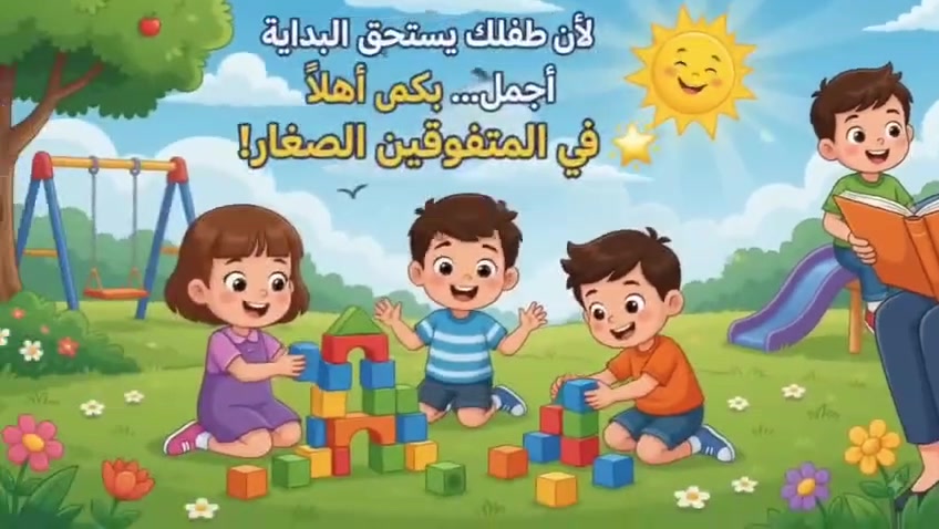 🎈 تعلن روضة المتفوقون الصغار عن بدء التسجيل للعام الدراسي الجديد 🎈
هل تبحث عن بيئة آمنة، تعليمية، ومحفزة لطفلك؟
في روضة المتفوقون الصغار نؤمن بأن لكل طفل قدرات مميزة تستحق الرعاية والاهتمام، لذلك نوفر:
✅ منهجًا تعليميًا حديثًا وممتعًا.
✅ أنشطة لتنمية المهارات وفق منهج المونتيسوري.
✅ تدريس اللغة العربية، واللغة الإنجليزية، والرياضيات، والعلوم، والتربية الإسلامية.
✅ فقرات تعليمية وترفيهية ممتعة طوال أيام الأسبوع.
✅ منهجًا لفظيًا يُدرَّس شهريًا لتنمية مهارات الطفل اللغوية.
✅ وجبات طعام صحية ومتوازنة.
✅ رعاية صحية ونفسية متكاملة.
✅ بيئة آمنة ومجهزة بأحدث الوسائل التعليمية.
✅ كادر تربوي مؤهل ومحب للأطفال.
✅ كاميرات مراقبة أونلاين لطمأنة أولياء الأمور.
📍 العنوان: الشركة – قرب مدرسة الرشيد.
📞 للتسجيل والاستفسار: *********** ***********
✨ سارعوا بالحجز، فالأماكن محدودة. اجعلوا بداية العام الدراسي لطفلكم بدايةً مليئةً بالتعلم، والإبداع، والتفوق.
