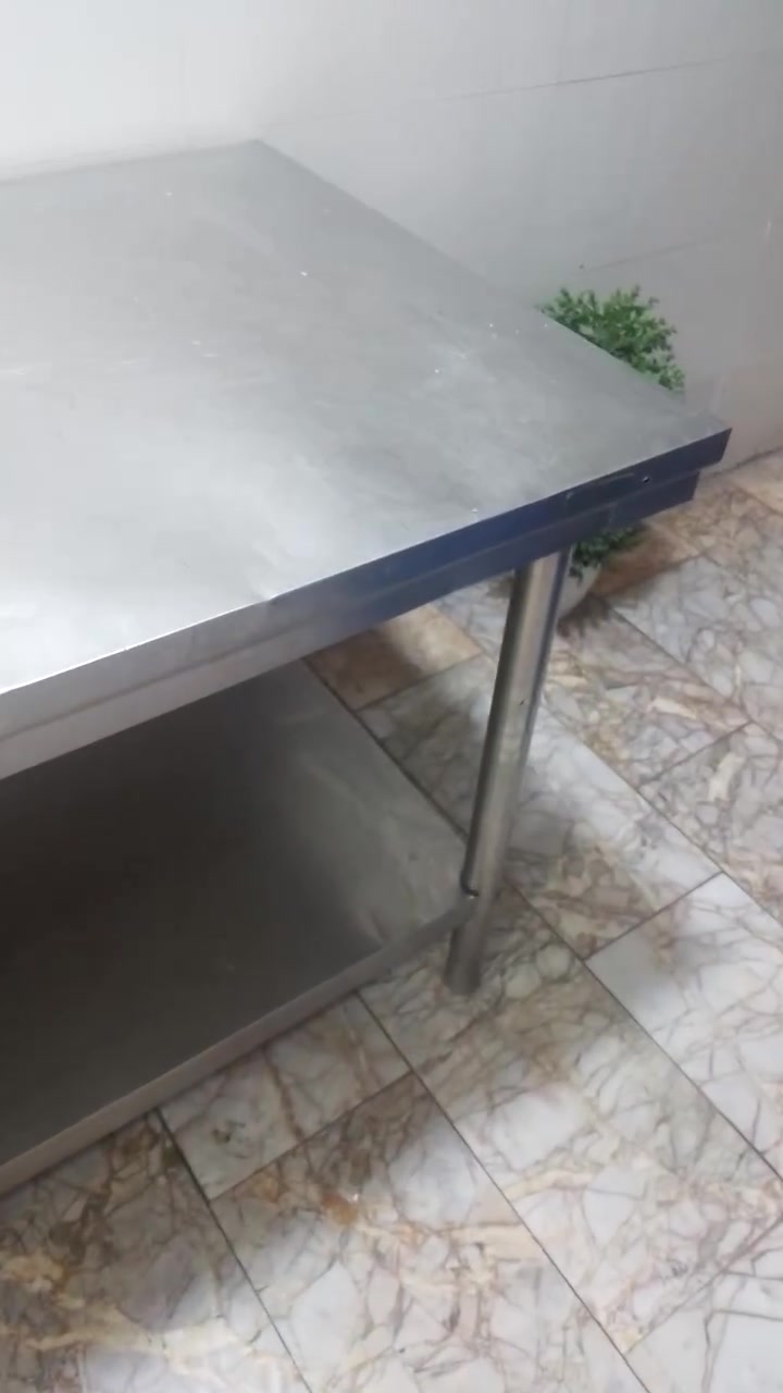 ميز استل استيل ثقيل...
قياس  مترين × ٨٠
وميز استيل جديد...
قياس مترين × ٥٠
سعرهن اثنينهن ب  ٣٠٠  الف
بغداد  ***********
الشراي يتصل واتساب او رصيد...
اتصال فقط
