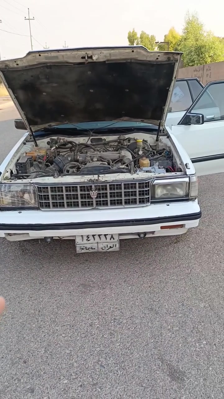 سوپر مودیل 1985
رقم سلیمانی رقم اصلی اصولی 

گیر ئوتوماتیک 

گیرومحرک بطە تنینو نوس vvt 

تحویل بشرط 

سیارە بدون صرب بدون صبوغ بس جاملغ گدام سکن مصبوغ مو کلە 

کاهربایات کیچات جامات کل شغال 

سیارە منصومە غاز 

دفتر بنزین اکو 

جوە سیارە کل عل بیلاد 

سیارە گاعد گاعد 

سعر 45 ورق فقل جوە سوق 

مکان چم چمال قریب کرکوک 

*********** بی واتساپ 

***********
