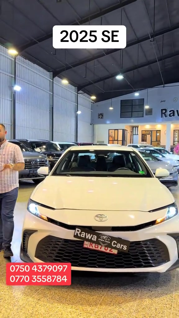 #rawa_cars #toyota #camry #2026 #iraq 

نص مكتوب في الصور:
- 2025 SE *********** ***********