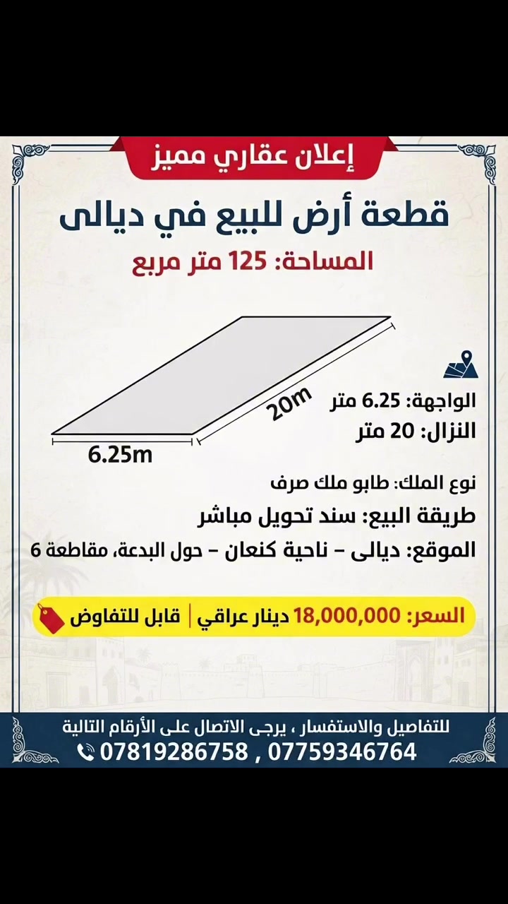 ديالى • حول البدعة • ١٢٥م