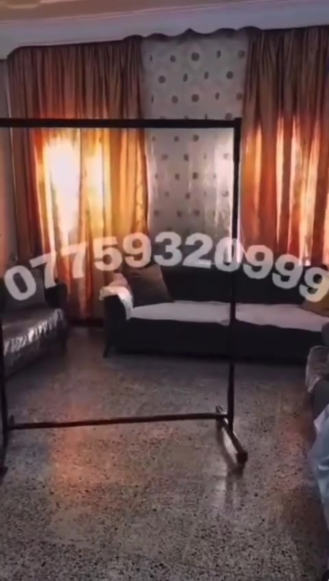 ستاند ملابس حديد تزكام يتحمل أوزان ثقيله جدا شغل على ضمان سعر الثابت ٥٠ الف والمتحرك ٦٠ الف والطابقين ٥٥ الف للحجز والاستفسار خاص

نص مكتوب في الصور:
- ***********