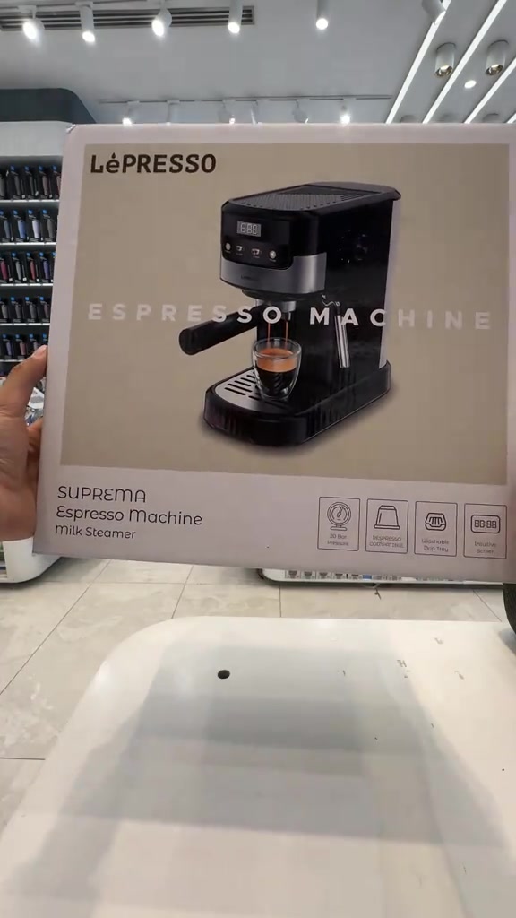 #lepresso #coffe #قهوة #icedcoffee  🔆خدمة الاقساط متوفرة بتطبيق سوبر كي (الجني )الموطنة رواتبهم على مصرف الرافدين  🚗توصيل إلى كافة أنحاء العراق 🇮🇶 ‏‎ 🕒 أوقات العمل: جميع ايام الاسبوع 9:00 صباحاً الى 12:00 ليلاً عدا الجمعة 3:00 ظهراً الى 12:00 ليلاً ‏‎📍 الموقع: ‏‎المنصور، شارع مول بابليون، بالقرب من أقواس مطعم الساعة. ‏‎📞 رقم المبيعات: *********** رقم الواتساب : *********** ‏‎نحن هنا لخدمتك في أي وقت🌟
