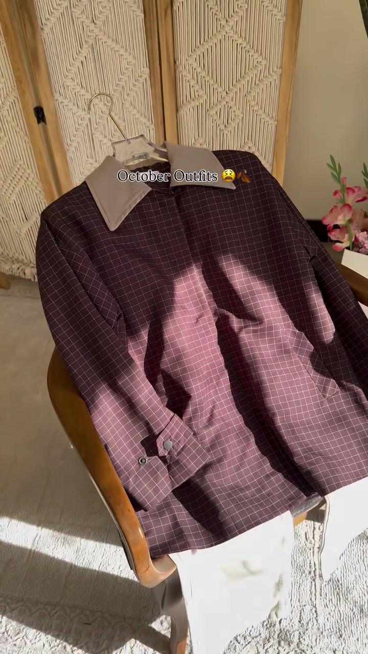 جاكيت • مقاس ٣٨-٤٨ • طول ٧٨ سم