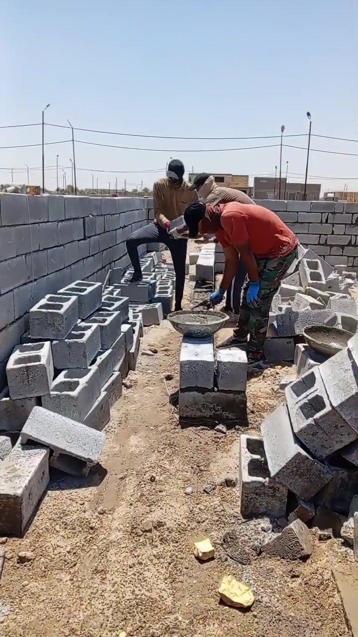 خلفه بناء وعكاده بلوك طابوك فرمستون وبنسب الأسعار ***********
