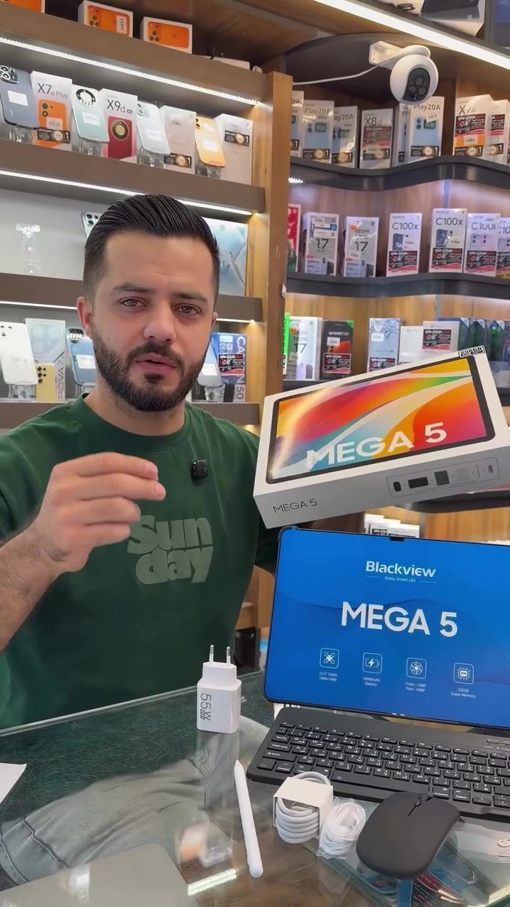 بلاك فيو MEGA5 • خدوش