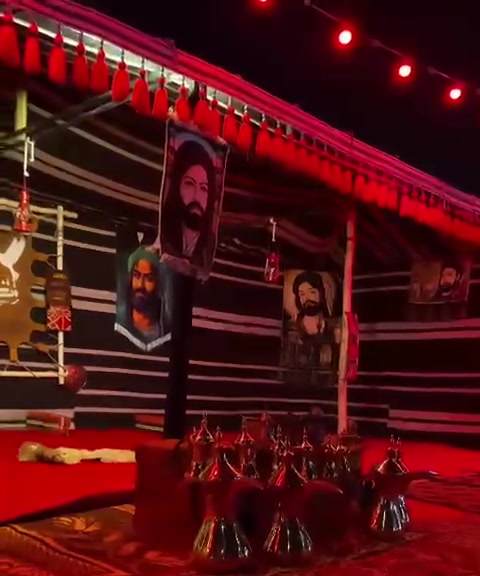السلام عليكم خدام الحسين 
خيمه للبيع الطول 12 والعرض 4 
تحتوي على 
1-حديد ثقيل 2ملم 
2-كاربد 
3-كراكيش 
4-عمدان 
السعر خاص الاستفسار على الرقم التالي 
*********** متواجد واتساب رصيد 
ملاحضه الخميه جديده
