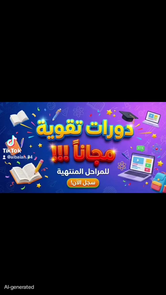 إكراما لشهدائنا وكرامة لابنائنا الطلاب الايتام وذوي الدخل المحدود

يسرّ مركز البيان لدورات التقوية أن يعلن عن إقامة دورات تقوية مجانية للصفوف المنتهية، لمساعدة طلبتنا الأعزاء على الاستعداد بشكل أفضل لامتحانات الدور الثالث.

✨ شرح مبسّط ومكثف
📝 مراجعة أهم المواضيع
📖 التركيز على الأسئلة الوزارية
🎯 تهيئة شاملة للامتحان
🤝 متابعة مستمرة للطلبة

🔥 الدورات مجانية بالكامل للصفوف المنتهية
.الثالث المتوسط 
.السادس الاعدادي(بجميع فروعه)

📅 موعد التسجيل:
من 9/12 ولغاية يوم الامتحان

📍 مكان التسجيل والدورات:
مقر مركز البيان – الكوت، حي الشهداء، حي الأمن، مقابل المجلس البلدي

📌 بادر بالتسجيل واغتنم الفرصة
واستعد لامتحانات الدور الثالث مع مركز البيان لدورات التقوية.

🌟 مركز البيان لدورات التقوية
طريقك نحو النجاح يبدأ بخطوة

📞 للأستفسار والتسجيل:
‏‪‪***********‬‬‏
