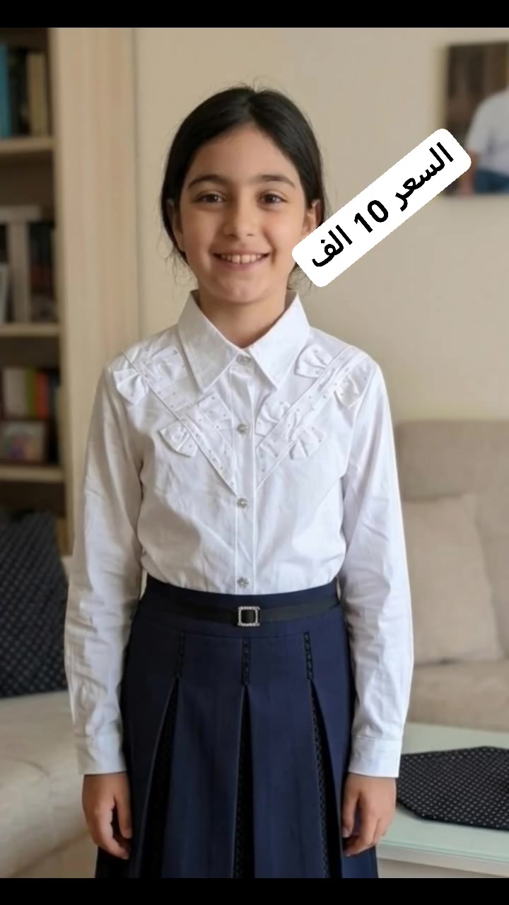 عرض 📢📢 عند طلب ٣ قطع يصير توصيل مجاني
قميص ابيض مدرسي بناتي يلبس من روضه لحد المتوسطه خامه فول
للحجز والاستفسار مراسلة البيج على الخاص او واتساب ***********
يوجد توصيل بغداد وجميع المحافظات 5 الف #اكسبلور_متابعه_تعليق_لايك #تصاميم #قميص_مدرسه @الجميع
