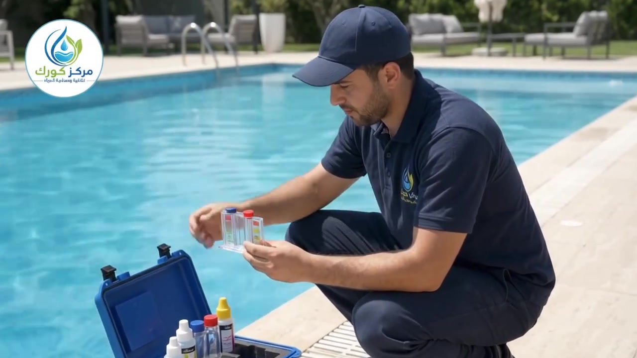 🏊‍♂️ مسبحك يحتاج إلى عناية مستمرة ليبقى نظيفاً وآمناً طوال الوقت؟
نحن في مركز كورَك لمعالجة المياه نوفر لك أفضل خدمات الصيانة والمتابعة المتخصصة للمسابح بأيدي كادر فني ذو خبرة عالية! 💧
✨ خدماتنا تشمل:
 * فحص ومعالجة مياه المسبح بشكل دقيق.
 * صيانة دورية لضمان نقاء المياه.
 * متابعة منظومة الفلترة والمضخات لتعمل بأفضل كفاءة.
 * كادر متخصص وخبرة عالية في العناية بالمسابح.
🔹 دع مسبحك دائماً نظيفاً، صافياً وجاهزاً للاستخدام!
📍 العنوان: شارع النضال - مقابل محطة وقود موسى بن نصير
📞 للأرقام والاستفسار:
***********
***********
