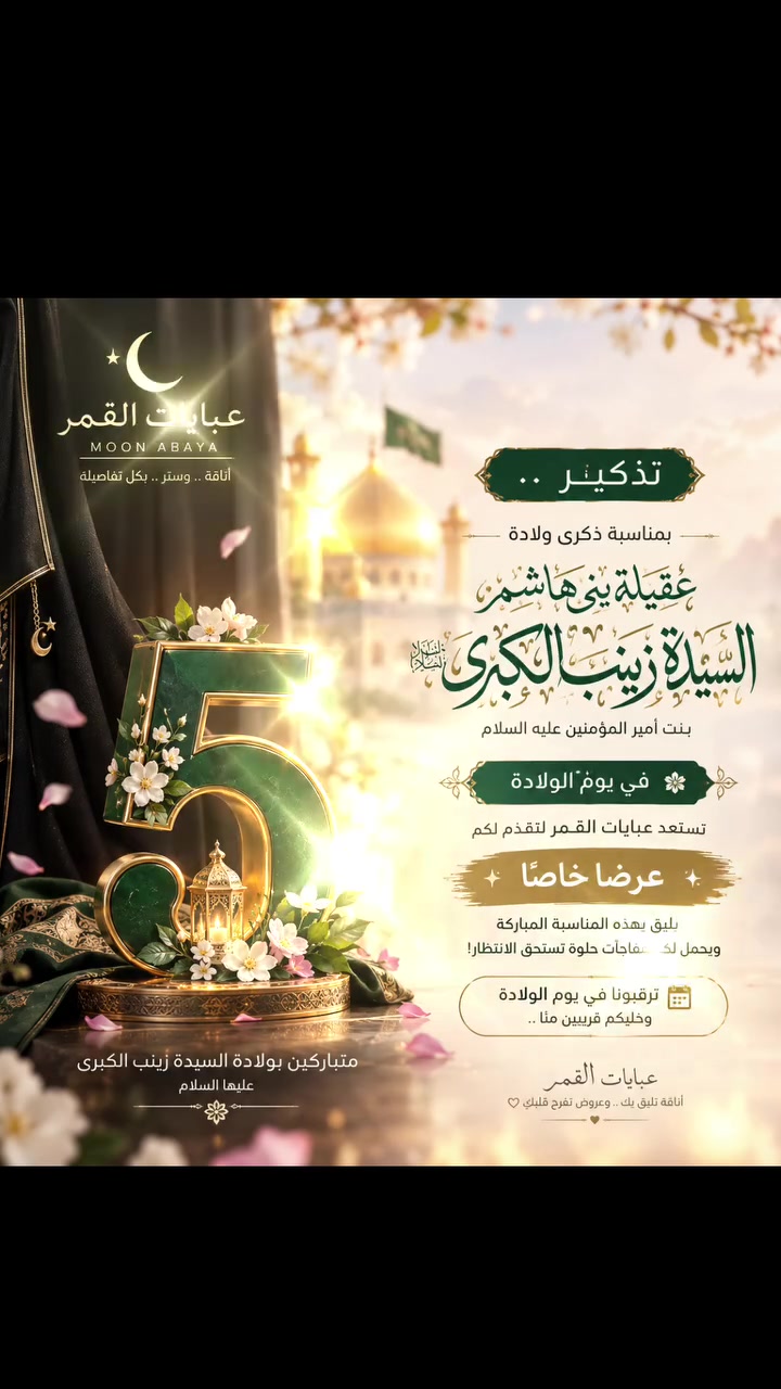 عبايات القمر • مولد زينب • عرض خاص