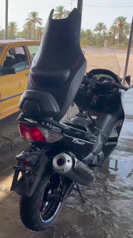 السلام عليكم
♥️T-MAX 11 للبيع

الدراجة بحالة الوكاله🏍️🪐

مواصفاتها:
سكيورتي📍
📍Abs
يدات بريك رياضي 📍
منظومه لايت زنون 📍
تچوة📍

ممشة الدراجة :40الف 🏍️📍

سعر الدراجة:38$💵   (٣٨ ورقه) بيها مجال كلش كلش قليل 

للتواصل *********** واتساب 📞

