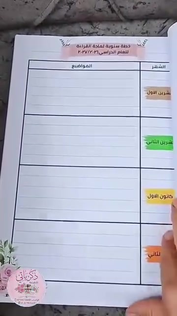 تصميم وطباعة دفتر خطة حسب الطلب
توصيل بسماية 1000
توصيل جميع محافظات العراق5000
