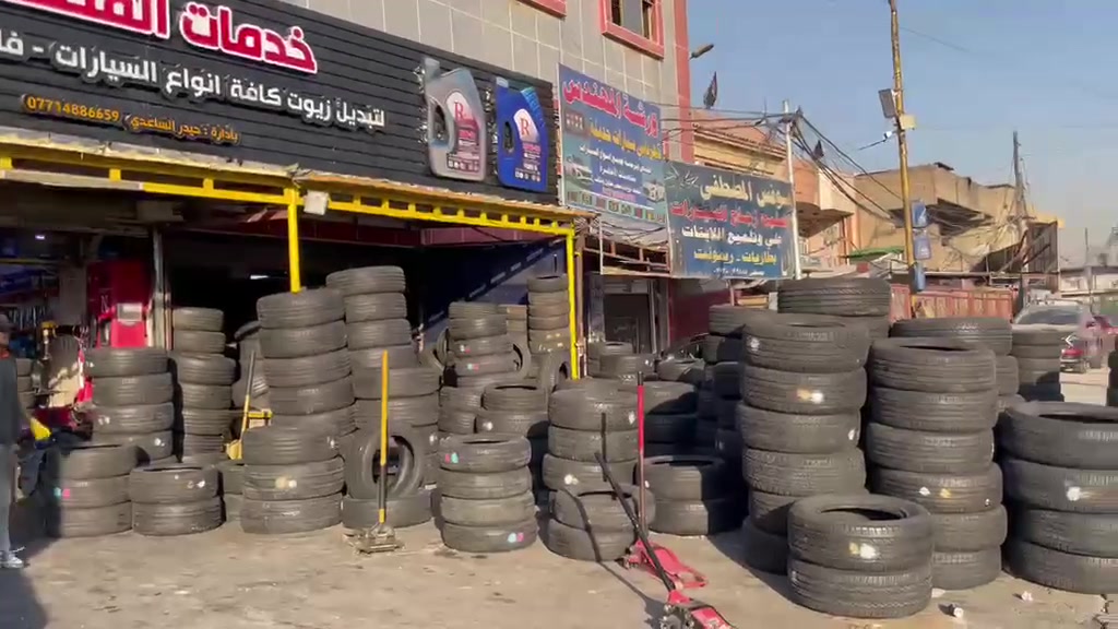 سلام عليكم تيرات باله جديد
موجود جميع الحجام من 12 الئ23 
  بغداد البلديات قرب جامع سيد صلاح     ***********
