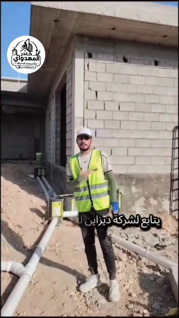 🔹كادر الــــــــــــــــــــــمهداوي للتأسيسات العامة 
 تأسيس صحيات كامل للمنازل والمشاريع
إحنا نوفّرلك تأسيس صحيات متكامل بدقة وجودة عالية 💢 واحدث الطرق 
✅ مجاري (رفت ميكانيك ) 💢
✅ مجاري ( رفت تبنيد ) 💢
✅مجاري (تعليك+واشر
✅ تأسيس ماء كلاسيكي 💢
✅ تأسيس ماء حديث شغل درجه اولى
✅ خطوط غاز مع ساحبة صاروخية
✅ تنفيذ شلالات داخلية وخارجية
✔️ شغل مضمون 
✔️ التزام بالوقت

*********** متوفر واتساب
*********** اتصال ☎️ 

📍 العمل ديالى وبغداد داخل وخارج
العمل  تابع 
@إشارة باشراف شركة ديزاين للإعمار
