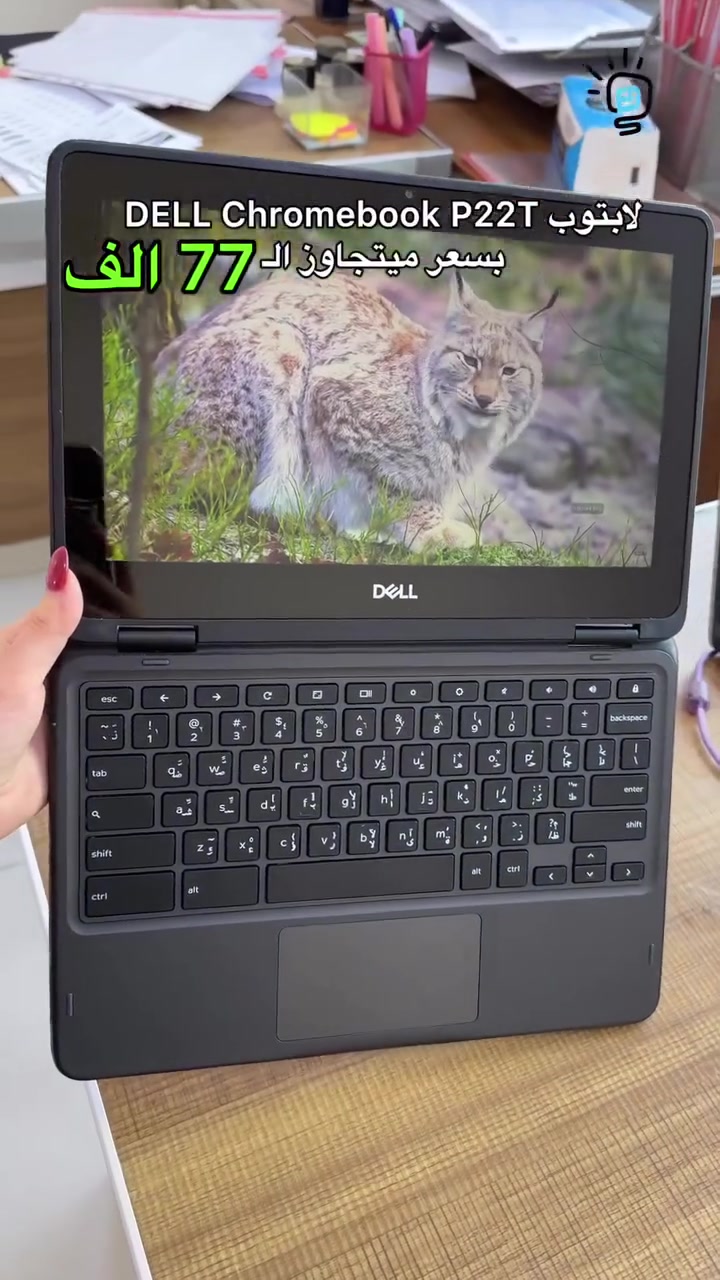 باقي آخر قطعة بيها خدوش فقط
ب 65 قفل فقط
💻 الشاشة: 11.6 إنچ HD
🖥️ الدقة: 1366×768
🔄 التحديث: 60Hz
⚙️ المعالج: Intel Celeron، وغالباً N4000 أو N4020 حسب النسخة
🧠 الرام: 4GB LPDDR4 2400MHz
💾 التخزين: 16GB eMMC
🎮 كرت الشاشة: Intel UHD Graphics 600
🌐 النظام: ChromeOS
📶 الاتصال: Wi-Fi + Bluetooth 5.0
🔌 المنافذ: USB 3.1 + USB Type-C + منفذ سماعة، وبعض النسخ تختلف بالمنافذ
🔋 البطارية: 42Wh
⚖️ الوزن: حوالي 1.29 كغم
📏 الحجم: تقريباً 30.4 × 20.8 × 2.1 سم
⌨️ لوحة مفاتيح مقاومة للانسكاب، والرام مدمج وغير قابل للترقية. �
***********

نص مكتوب في الصور:
- HONOR X7b
- 108MP Ultra Clear Camera