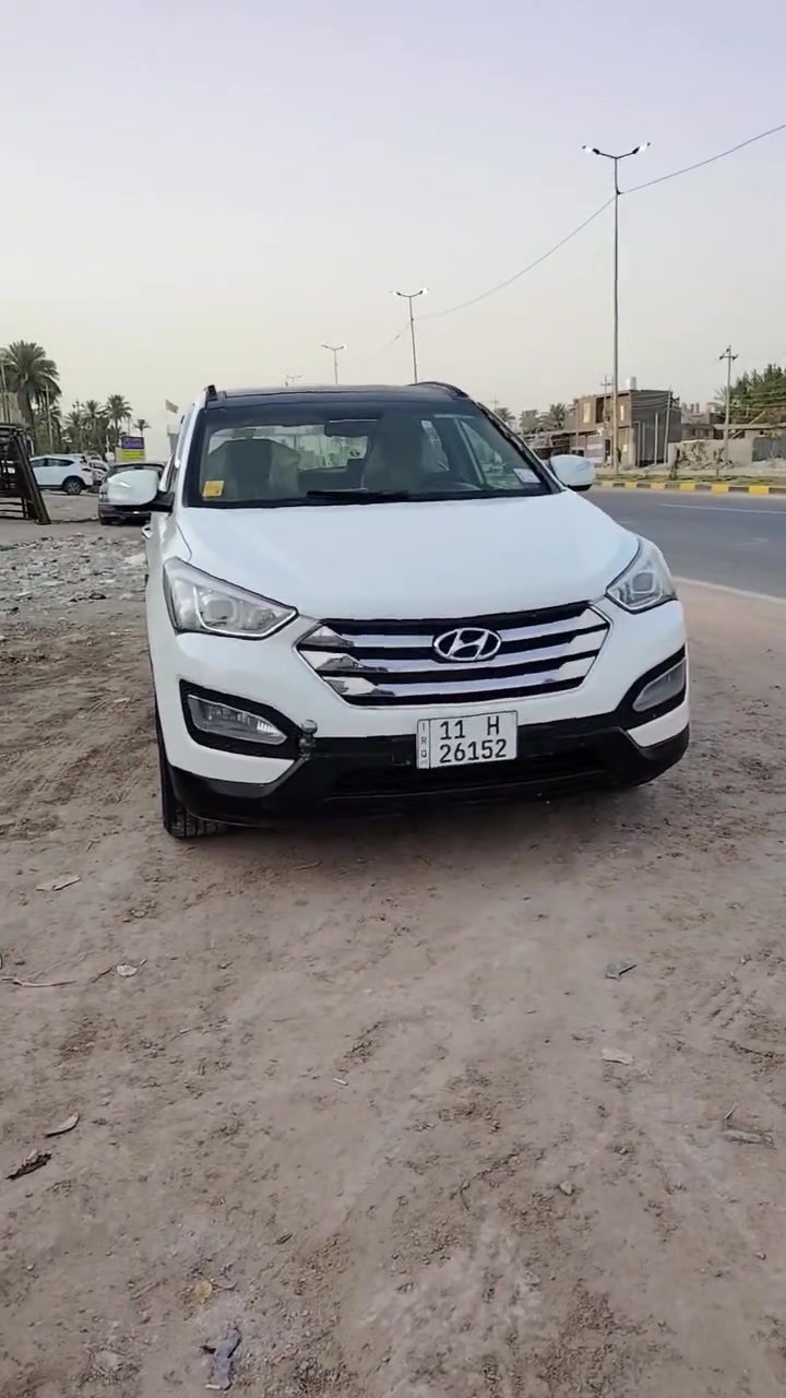 السلام عليكم
بيع مستعجل سنتافي 2013 ٧ راكب ٣ قطع تبريد
فول مواصفات ماعدا البصمه بانوراما بيها صفحه صبغ بدون تكم ودواخل 
مكينه ٢٤٠٠خليجية
كير و مكينه وحدادية جدد 
كلشي بيها شغال مري شفط نغمة وأشارة ترحيب  سياره حلوه وبالخير على الياخذها
رقم بغداد انكليزي شرط تحويل 
118 بيها مجال حك الجيه وماكو هيج سعر بهيج نظافة
مكاني حله مركز المدينة ***********
ملاحظة ابيع صبغ عام
