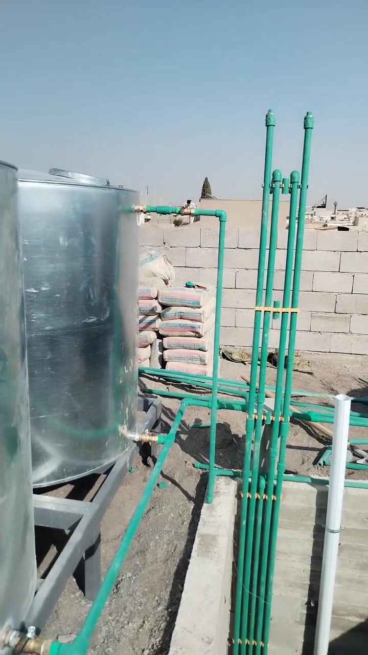 تم اكمال ربط تانكيات بنظام البوسترات طابق الاول منعزل عن الطابق الثاني والكيزرات تكون بلسطح حسب رغبة ابو البيت 
اتمنى ينال اعجابكم 
مستعدون لكافة انواع التأسيسات الصحيه الحديثه مجاري وماي
شرط شغل هندسي وبأحدث الطرق  وبأنسب الاسعار 
للتواصل 
متواجد على النت 
رقمي ***********
وبي واتس اب
