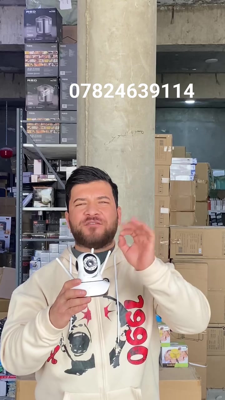 🔒 خلي أمان بيتك دايمًا بين إيديك!
كاميرا ذكية HD تتحرك 360° 👀، تواصل صوتي باتجاهين 🎤، ورؤية ليلية حتى 10 أمتار 🌙
تركيب سهل وتحكم مباشر من الموبايل 💡
أمانك أولويتنا!
لاطلب راسل الصفحة او واتساب ***********
.
.
.
 #كامرة #العراق #اكسبلور #بغداد #البصرة #مشاهير #متابعة
