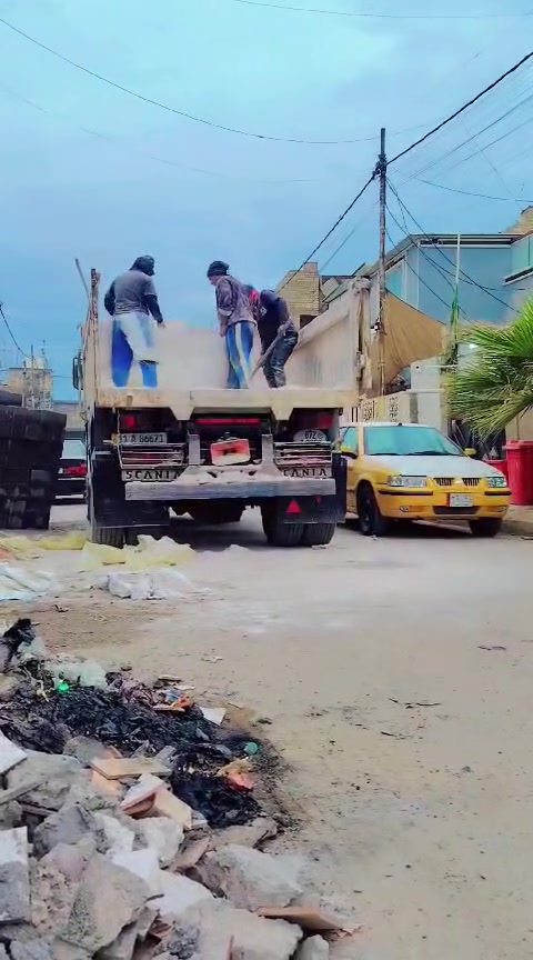 مواد بناء • طابوق وبلوك • سمنت ورمل