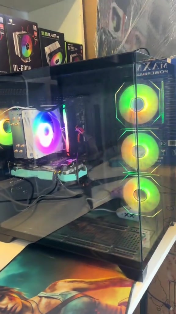 i5 10400f H510m Ram 16gb  Ssd 512gb  Psu 500w Case powertrain 4fan rgp Gtx 1660ti 700,000 العنوان بغداد السيدية شارع المركز للتواصل: *********** *********** #pcgaming #العراق #حاسبات #تجميعات #بغداد 
