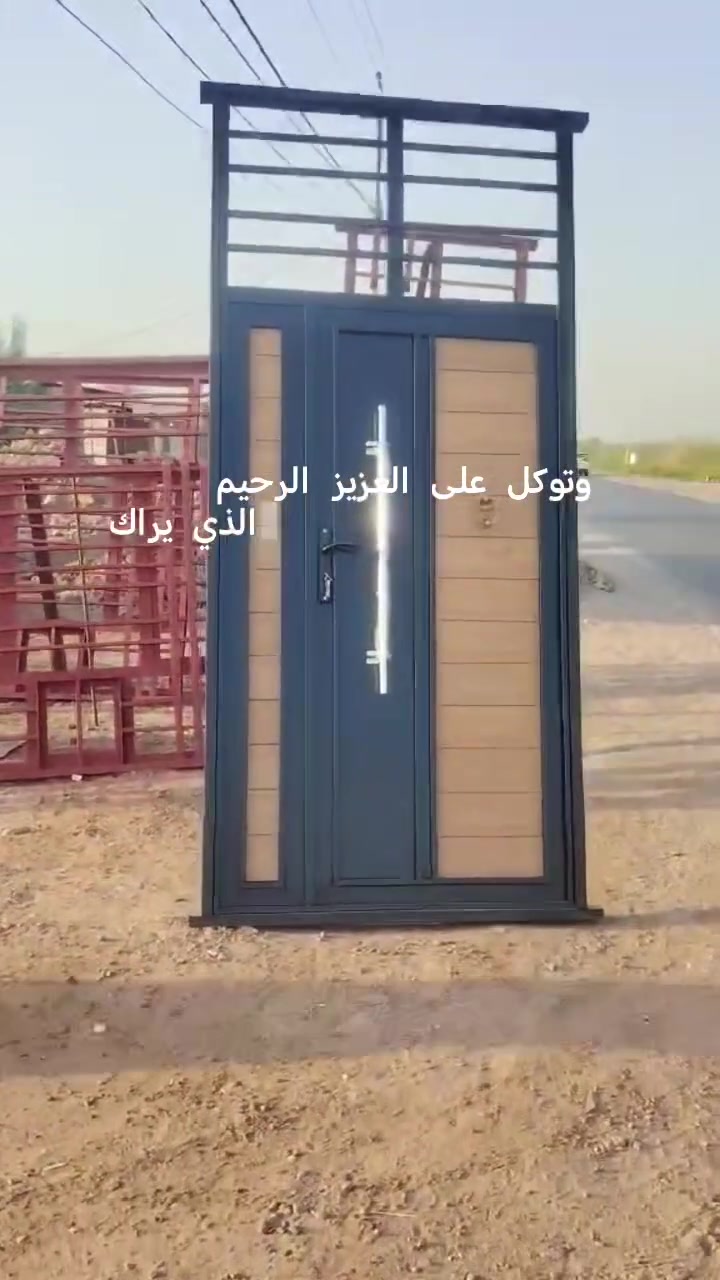 معمل حدادة الرائد لأبواب القاصة  لصناعة ابواب القاصة الحديد بأحدث التصاميم وأجود انواع الحديد (التركي والشمالي) 

ابواب قاصة حديد
1_الاطار جنل( 4 انج 8ملم ) ( جنل 3 انج 5ملم)

2_الاطار طار قاصة 3ملم والحديد الداخل 2 ملم بديل الخشب تركي ضمان 5 سنوات 

***********
***********

نص مكتوب في الصور:
- قص