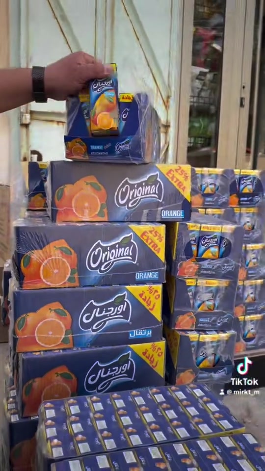 عصير اورجينال • وجبة جديدة • اسواق محمد الملاح هيت