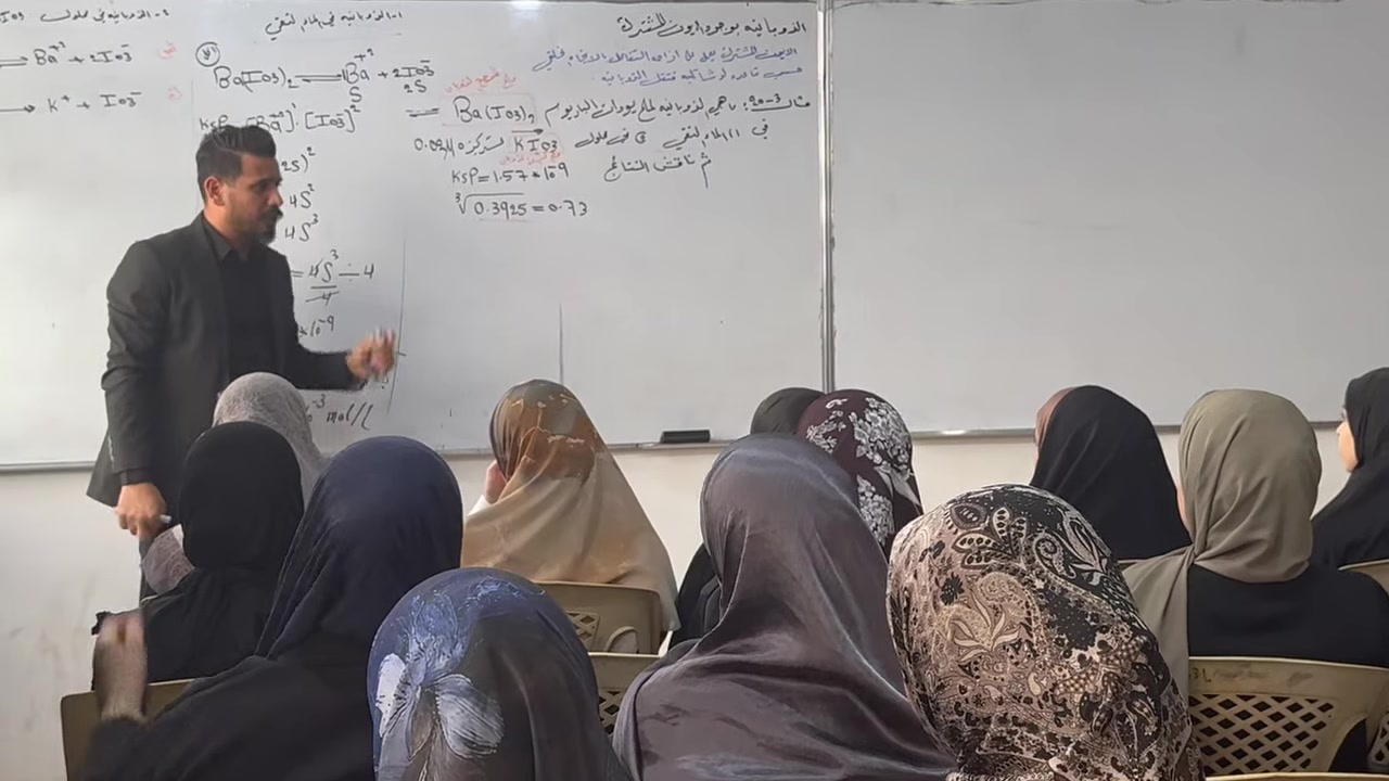 نسأل الله العلي  القدير ان ينير أذهانكم ويفرح قلوبنا وقلوب أهلكم بنجاحكم.
الدورات المجانيه لصف السادس (العلمي )
الاستاذ أحمد الشبلي 
في مادة الكيمياء
النجف الأشرف حي الأنصار
للتسجيل والاستفسار
***********
