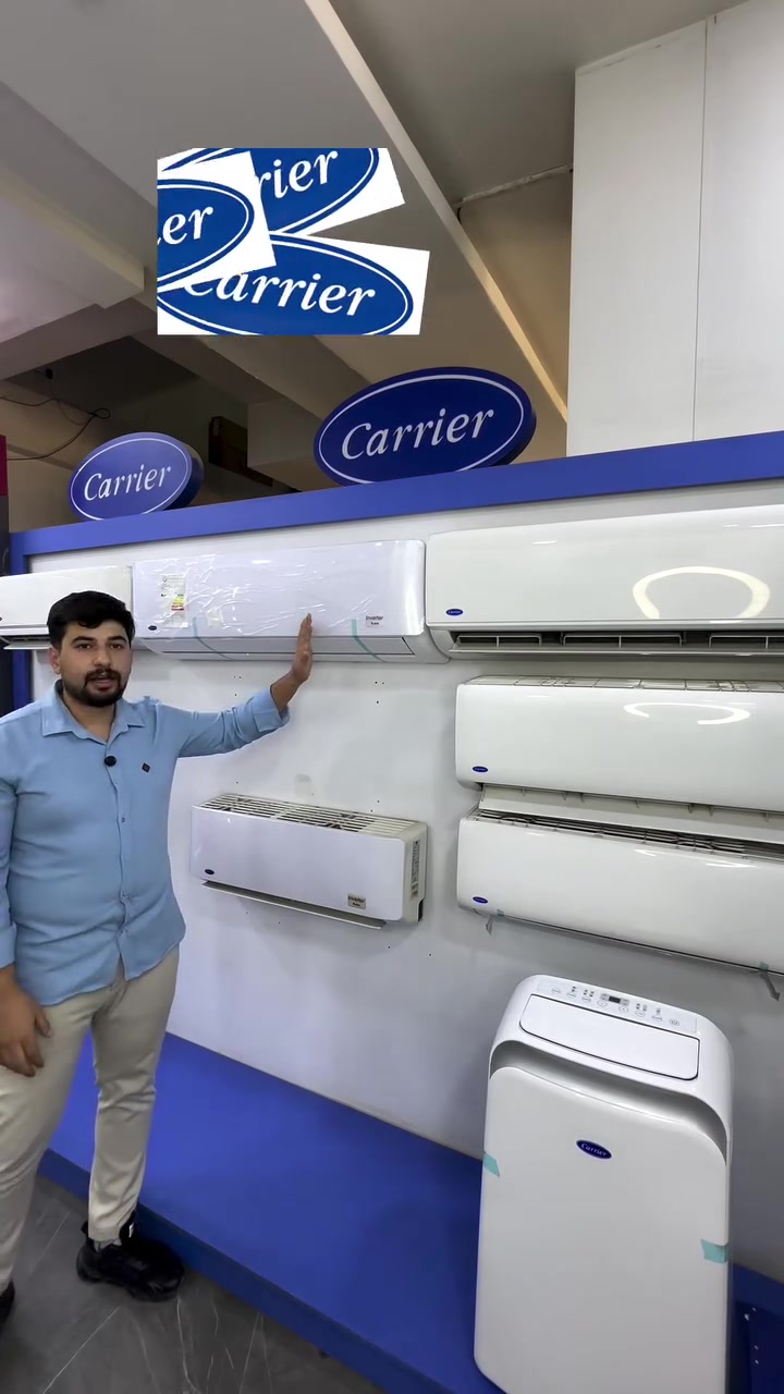 ❄️ سبّلت Carrier الانفيرتر #بدون تحكم بنظام XECO… أداء قوي وتوفير أكبر للطاقة!

✅ نظام XECO لتقليل استهلاك الكهرباء وتحقيق كفاءة تشغيل عالية.
✅ ضاغط T3 يتحمل درجات الحرارة المرتفعة ويضمن أداءً ثابتًا في الأجواء الحارة.
✅ غاز تبريد R410A الصديق لطبقة الأوزون، يمنح تبريدًا سريعًا وكفاءة عالية.
✅ تبريد سريع وأداء موثوق طوال اليوم.
✅ تشغيل هادئ لراحة أكبر.
✅ توزيع هواء متوازن يغطي جميع أنحاء الغرفة.
✅ تصميم أنيق يناسب مختلف الديكورات.

Carrier… راحة تدوم وجودة تثق بها. ❄️
للاستفسار والطلب الاتصال على الأرقام التالية *********** 
***********
#العراق #اكسبلور #اكسبلورexplore #fyp
