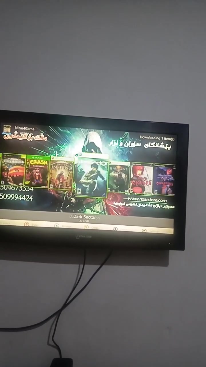 السلام عليكمXBOX360
للمراوس او بيع بجهاز SONE3 
الجهاز كامل مكمل معايزه شي 3 يدات
الجهاز ما بي اي عطل مهكر اقوه الالعاب 87
خاص او *********** اتصال صاحب المنشور متاح 24ساعه ❤
