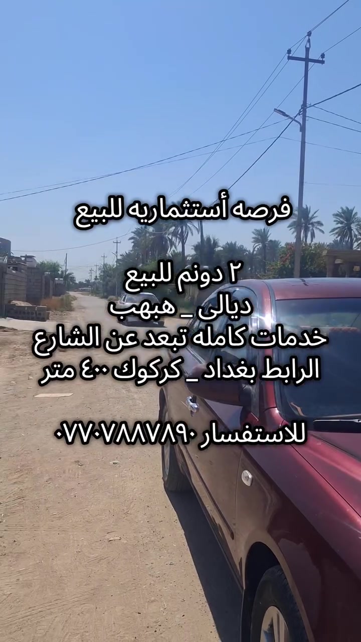 فرصة استثمارية • أراضي ودوانم • مزارع ومعامل