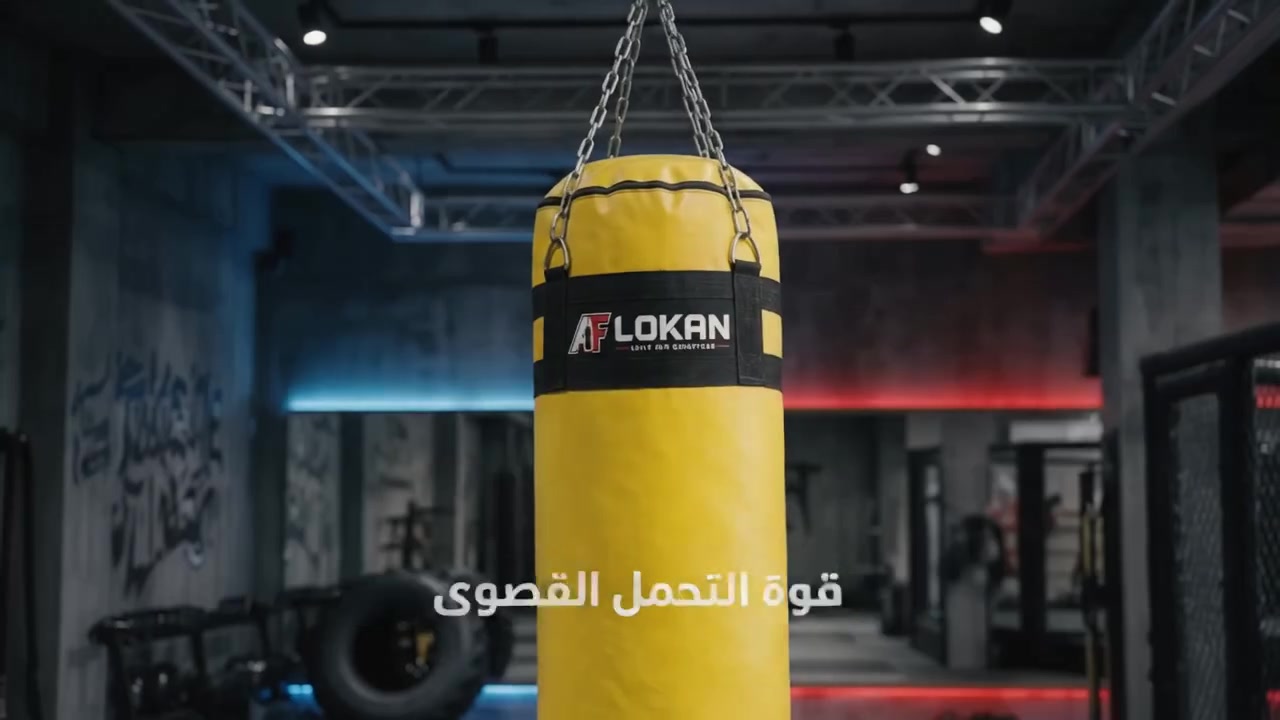 كيس ملاكمة • ٦٠ كجم • جلد مسلح