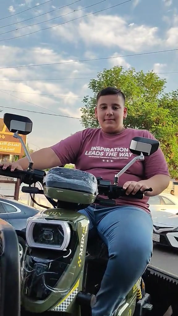 دراجة كهربائية • للبيع