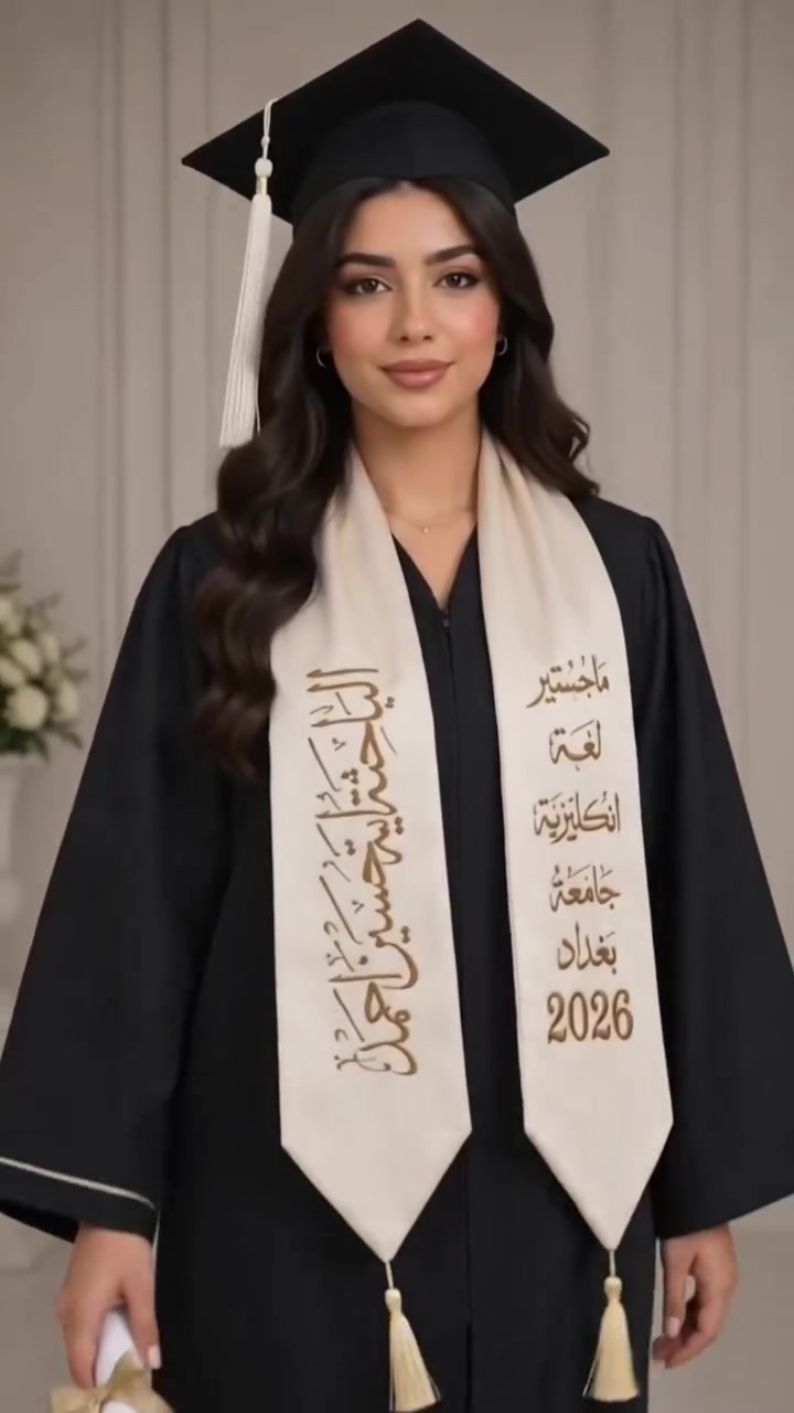 سيت تخرج تطريز 

يتكون من قبعة + وشاح + روب

القماش الكريب ب45
القماش الباربي ب55
القماش الكوبرا ب65

والي يطلب الوشاح الملكي ينضاف 10 الاف للسعر
