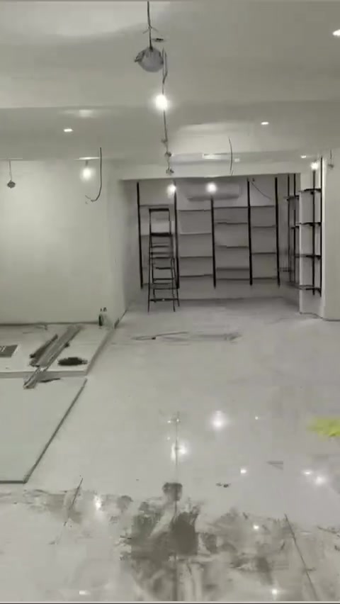 رفوف محل ٢٠٠ متر جديده صاج استعمال قليل + رسبشن مع كرسي للاستفسار ***********
