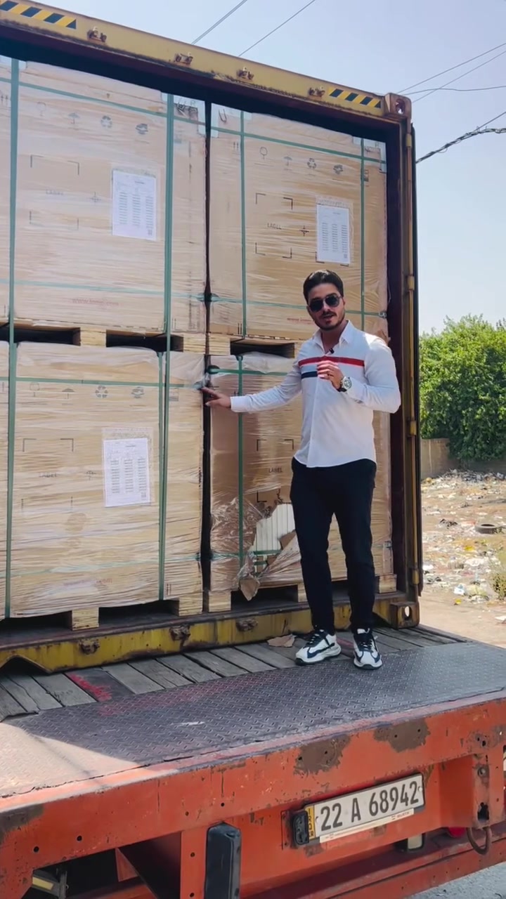 🔥 وصل حديثاً ألواح LONGi Hi-MO X10 🔥
☀️ قدرة اللوح: 645 واط
⚡ تقنية Hi-MO X10 بأداء عالي وكفاءة ممتازة

📦 متوفر جملة ومفرد
🚛 متوفر سكيبات
💰 أسعار منافسة جداً بالسوق

📍 الموقع: الموصل – بغداد

🔴 الكمية محدودة
لا تفوّت الفرصة واحجز كميتك قبل نفاد المخزون!

📲 للطلب والاستفسار تواصلوا معنا
شركة الشمس لحلول الطاقة ☀️
العنوان:موصل سايدين حي البكر
***********
