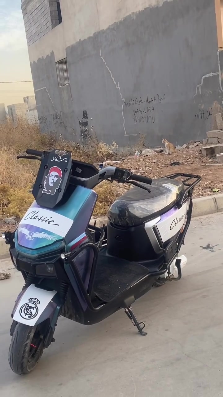 السلام عليكم من رخصت ابو الكروب متاح ماطور شحن شرط ع وضع الشركه  جلخ مامجلوخ السرعه الحقيقه ٨٠ الكل ١٣٥ البيعك ع الفحص الماطور لونين موصل حي الشيماء ***********
