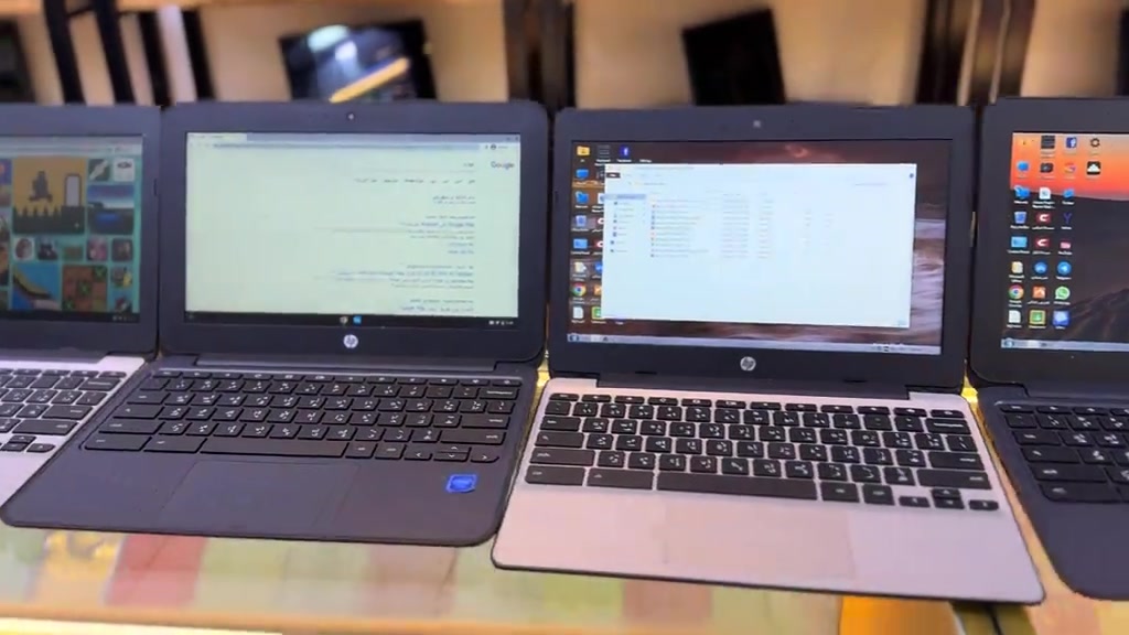 يمنه وبس hp حجم الشاشه 12 بسعر 60 🔥  لابتوب من شركة hp  وبسعر 60  الف دينار مع بوكس  والتوصيل مجاني لكافة محافظات العراق  الجهاز  مخصص  للبرامج الدراسية والتعليمية وبرامج التواصل الاجتماعي  ويوتيوب وتصفح للانترنت  و اصحاب المكاتب الطباعية  ضمان سبوع  فحص في حال وجود خلل مصنعي يستبدل الجهاز    حجم الابتوب 12Inches الذاكرة 16GB  قابل  للزيادة عن طريق رام خارجي او هارد خارجي  الرام 4GB  بطارية ١٠٠٠٠ملي امبير يعني4 ساعات  الكيبورد عربي انكليزي  يحتوي على منفذ usp عدد 2  يحتوي على منفذ hdmi لربط الابتوب على التلفاز  يحتوي على منفذ للرام ومنفذ هيدفون اواكس     64BIT  الصنع شركة hp امريكي يحتوي على دبل سبيكر واضح جدا  الملحقات شاحنة  اصلي +كارت ضمان فقط  عنوانه بغداد الحريه قرب البريد للحجز والاستفسار :***********
