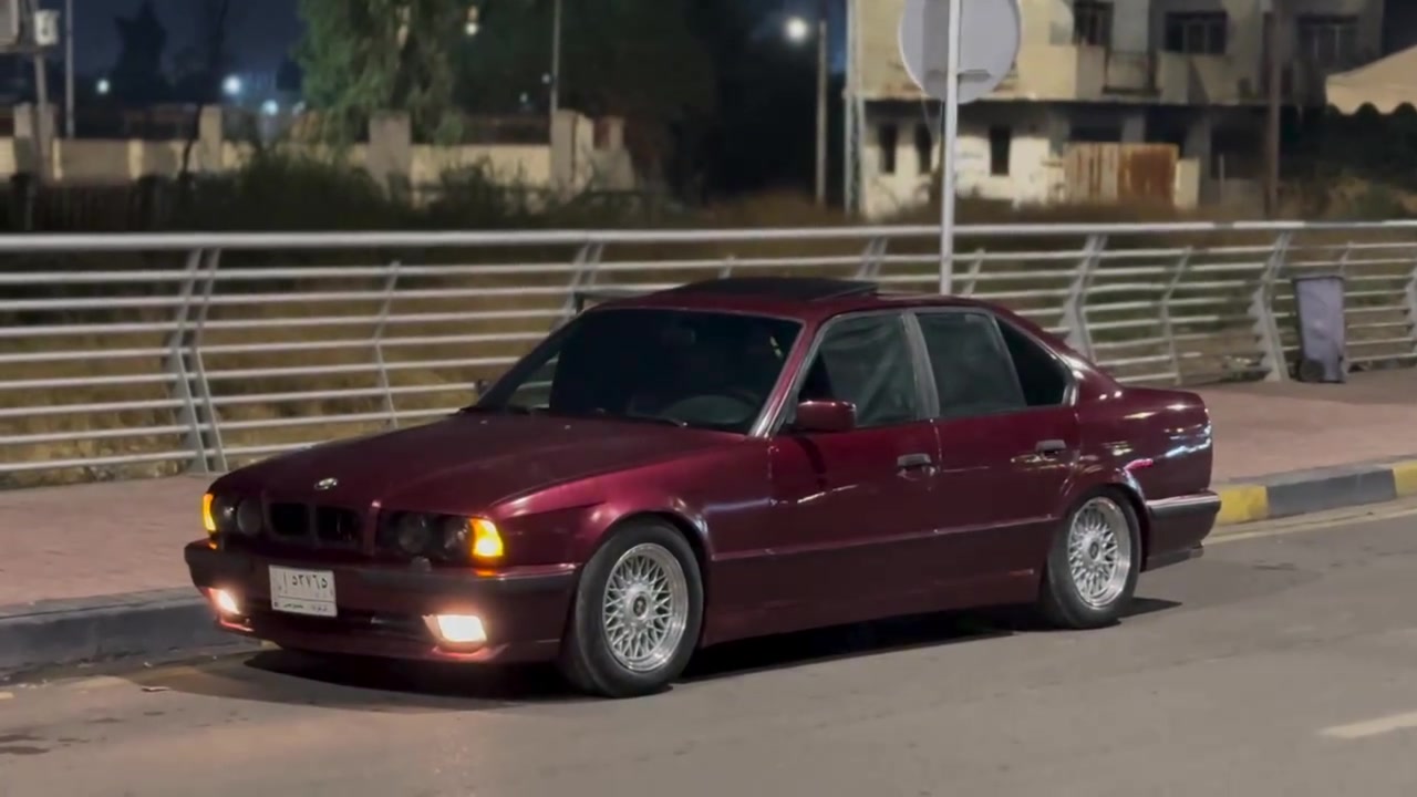 بي ام E34 • ١٩٩١ • رقم كركوك