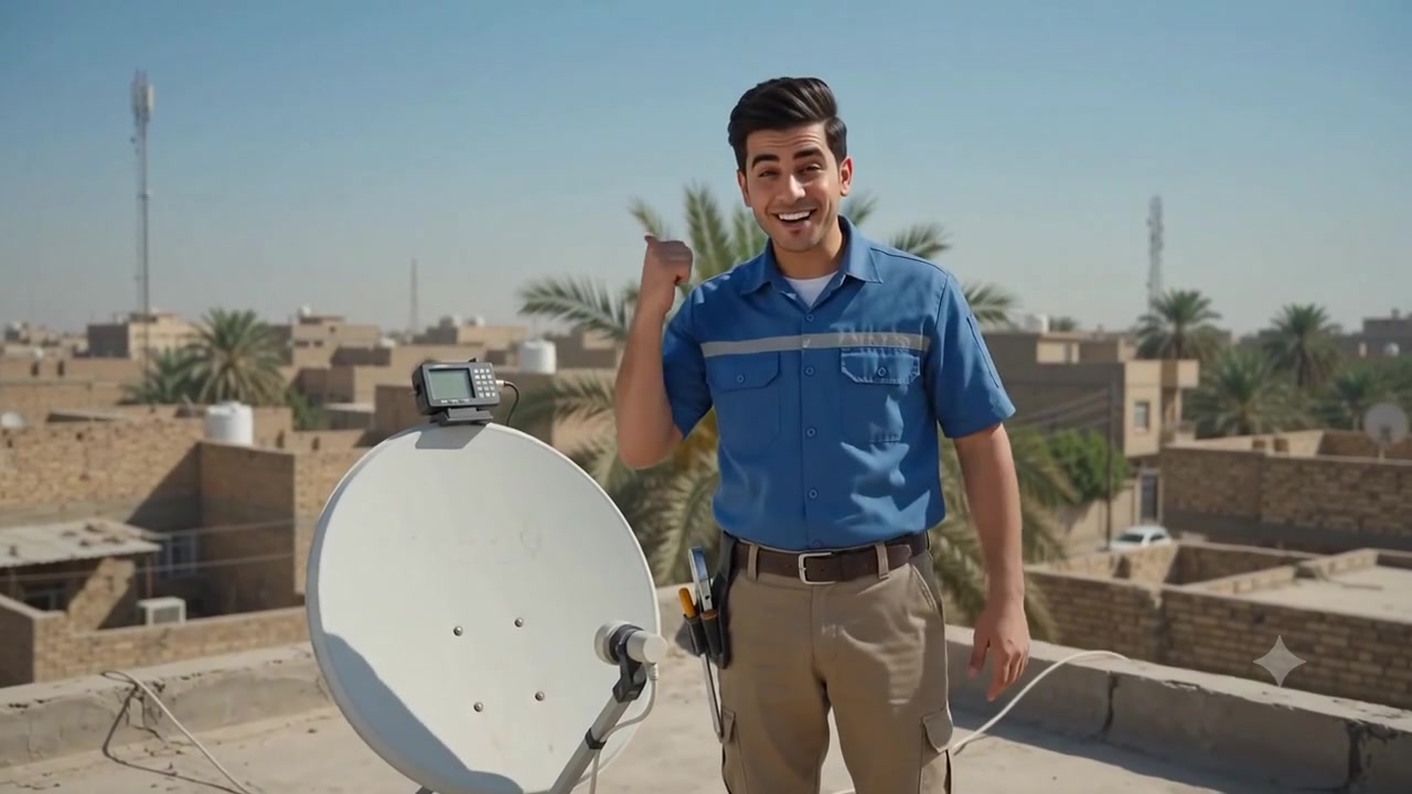 ضبط اشارت ستلايت ***********
