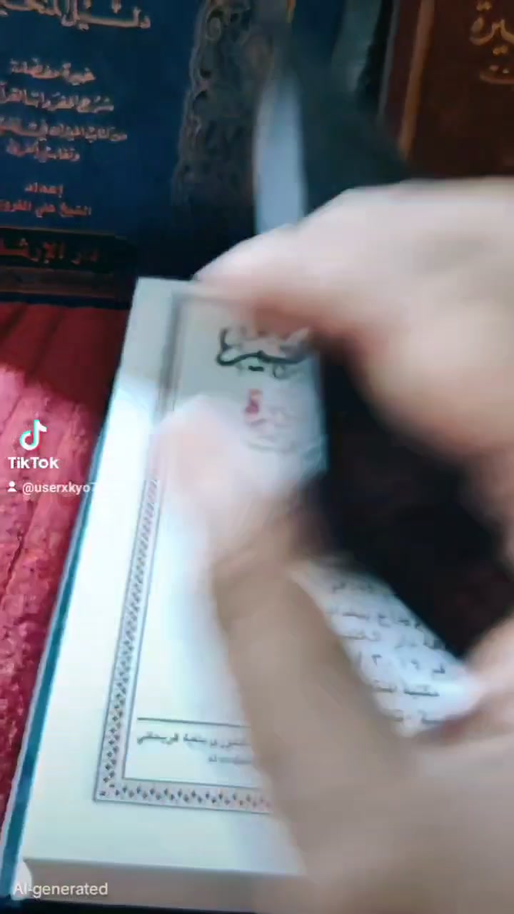 📖 مصحف الخيرة... دليل المتحيّرين

إذا وقفت حائرًا أمام أمرٍ من أمور حياتك، فاجعل التوكل على الله بداية قرارك.

مصحف الخيرة – دليل المتحيّرين
يعينك على أخذ الخيرة بالقرآن الكريم بأسلوب واضح وميسّر.

🔹 التوصيل متاح إلى جميع أنحاء العراق.

⚠ تنويه:
الخيرة تُؤخذ عند الحيرة وطلب الخير من الله، وليست وسيلةً لكشف الغيب أو معرفة المستقبل.

📞 للطلب والاستفسار التواصل على رقم الواتساب :  (***********)
🌿 ﴿وَمَا تَوْفِيقِي إِلَّا بِاللَّهِ﴾