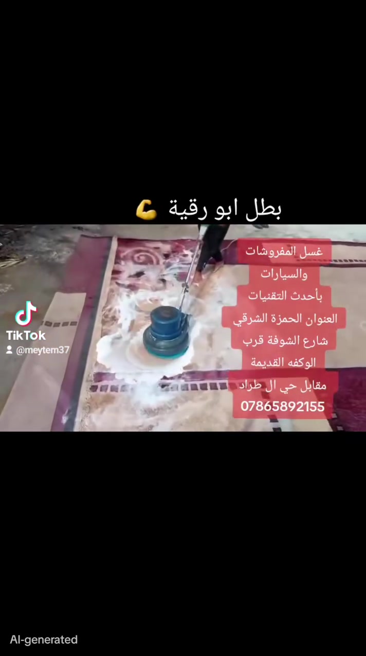 غسيل سجاد • غسيل سيارات • الحمزة الشرقي