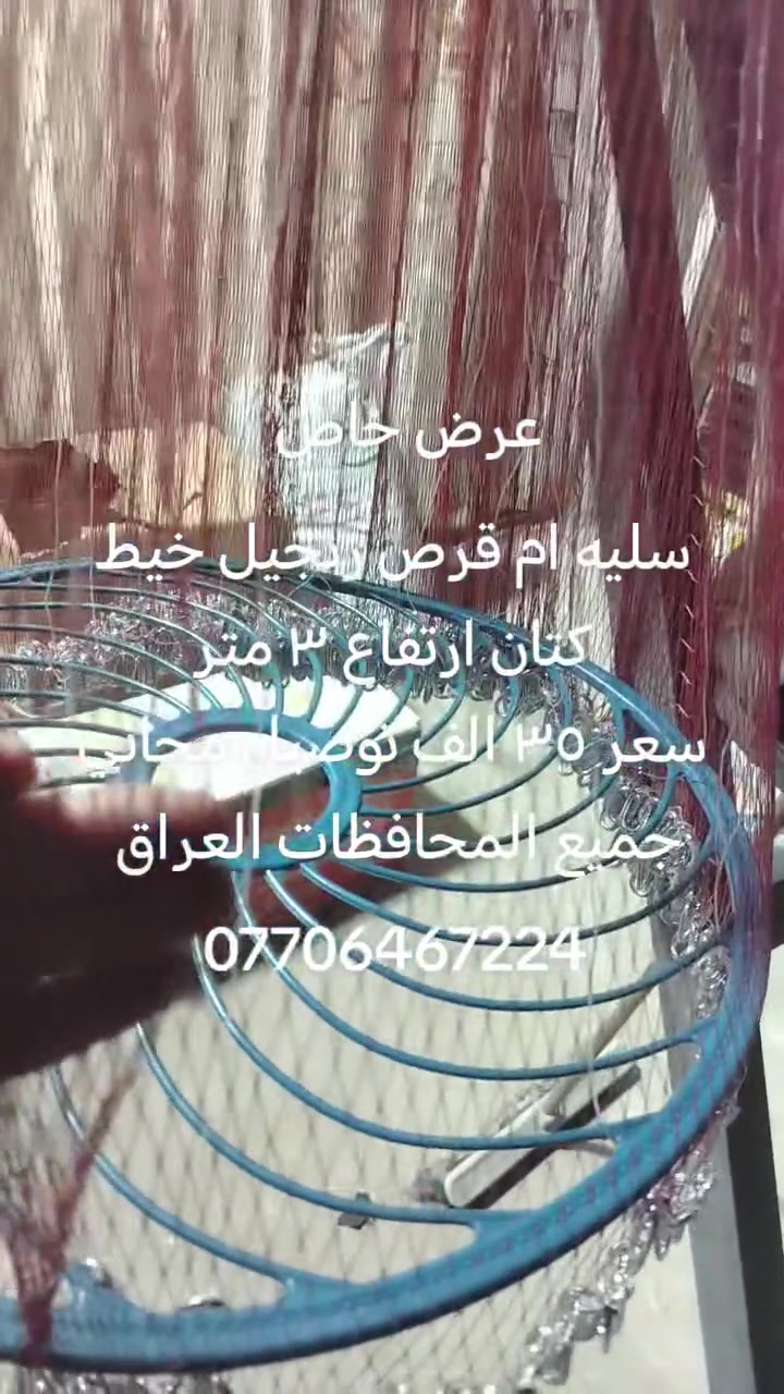 عرض خاص توصيل مجاني جميع المحافظات العراق
سعر ٣٥ الف سليه ام قرص ارتفاع ٣ متر ام زنجبيل

***********
