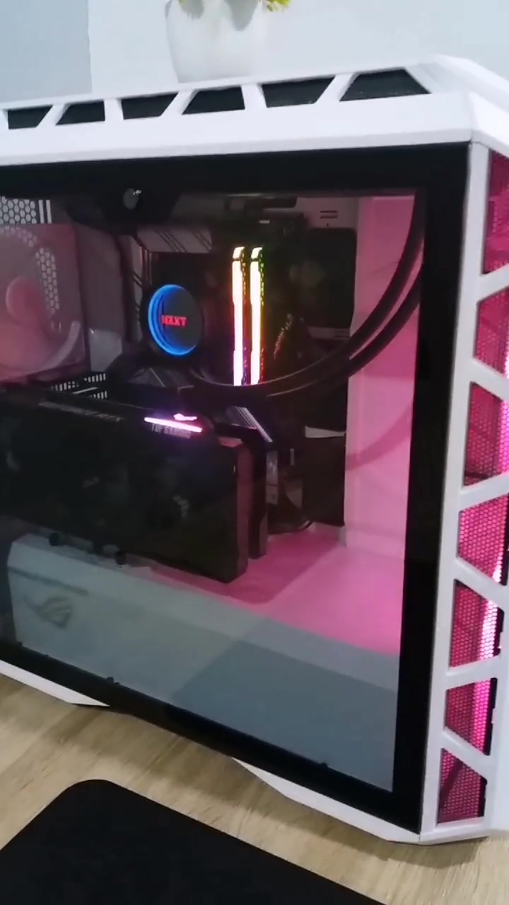 للبيع كيس بجوده قطع احترافيه بدون كرت شاشة الموصفات 

المعالج 
CPU: AMD Ryzen 7 5800X

لوحه الام 
Motherboard: ASUS ROG STRIX B550-A GAMING

الرامات 
RAM: CORSAIR VENGEANCE RGB PRO 32GB (2x16GB) DDR4 3600MHz C18 AMD

التخزين 
SSD: Samsung 980 PRO 1TB
+
SSD: Samsung 980 PRO 500GB

المبرد المائي 
Cooling: NZXT Kraken X73

البور سبلاي 
PSU: NZXT C750 Gold 750W

الكيس 
Case: Cooler Master MasterCase H500P Mesh White ARGB

استاند كرت الشاشه 
Vertical GPU Riser: Phanteks PH-CBRS4.0_FL22 220mm PCI-E Gen4 x16, 90°
كل القطع براندات عالميه وسعره غالي واستعمال خفيف والجهاز انطيك اياا ضمان طول هاي السنه وبالعافيه علي ياخذها
